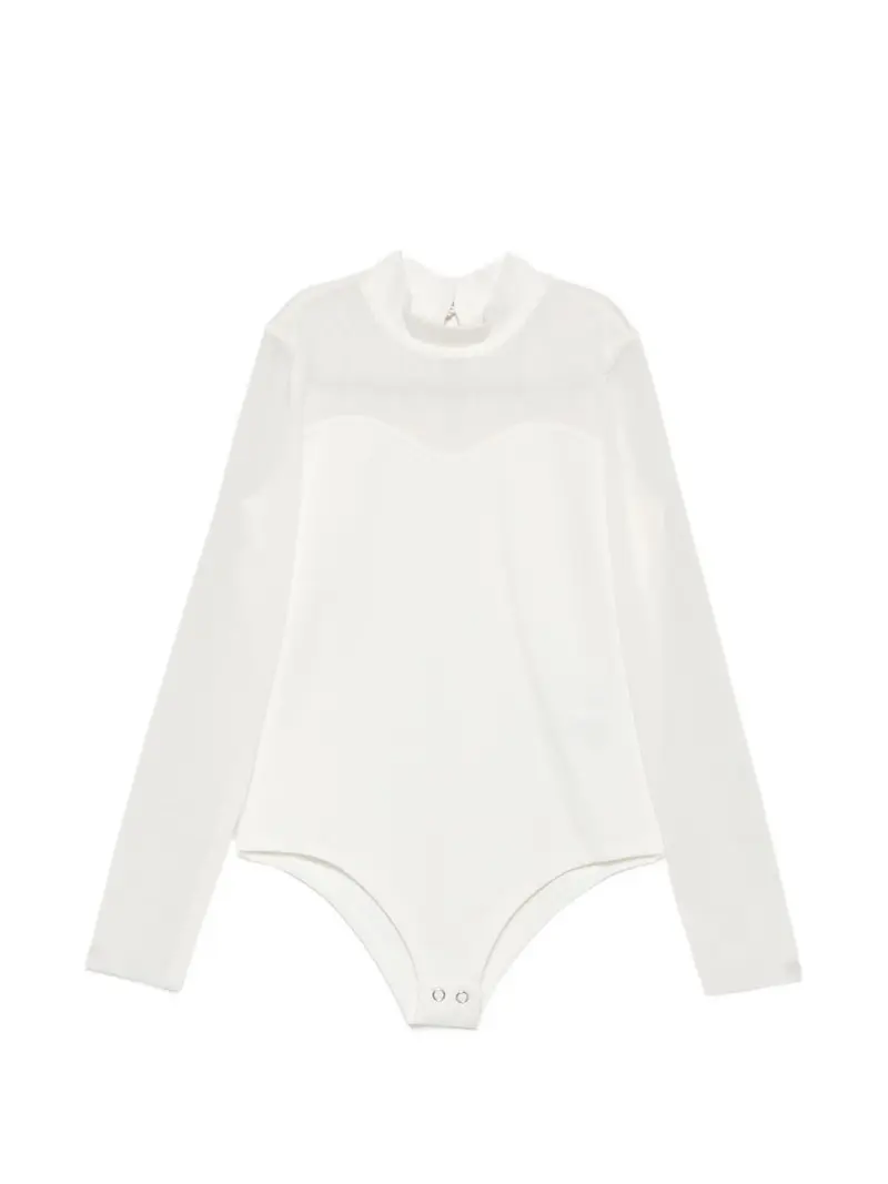 Body bianco neve per bambina