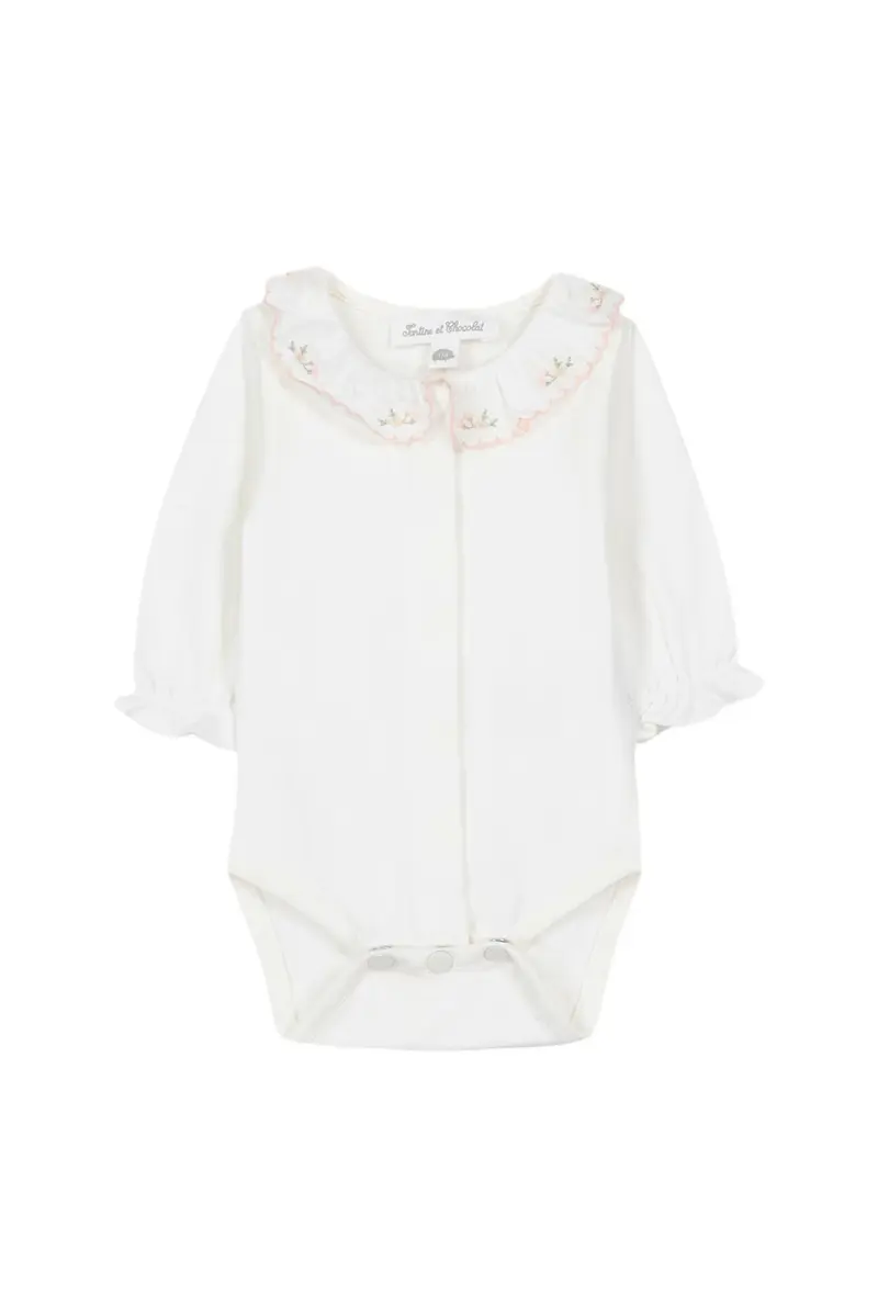 Body bianco per neonata