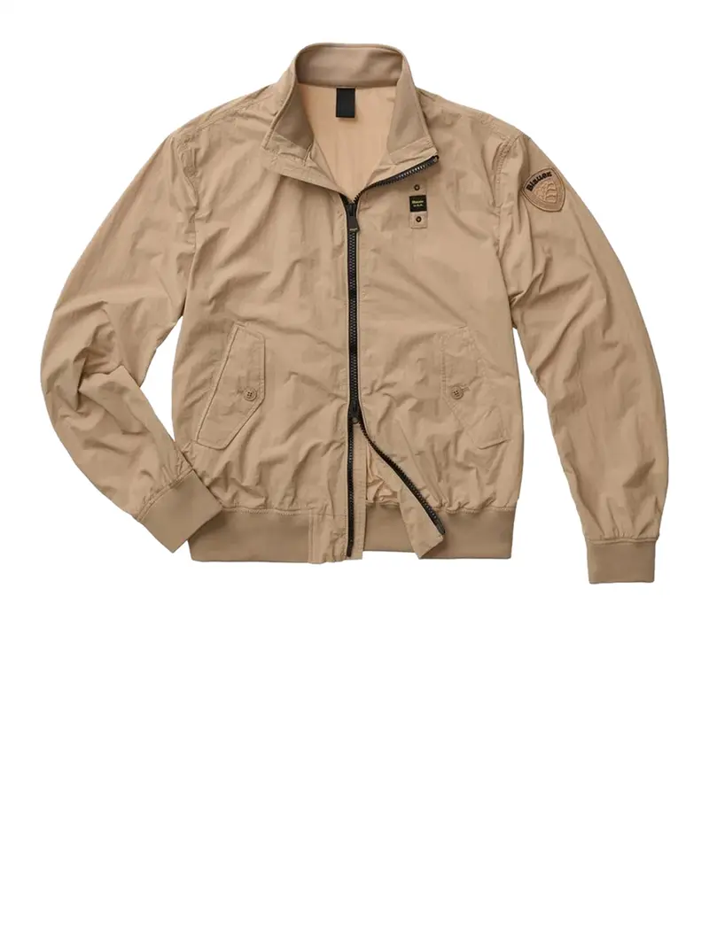 Bomber Blauer Leggero Sfoderato Alwin - Beige