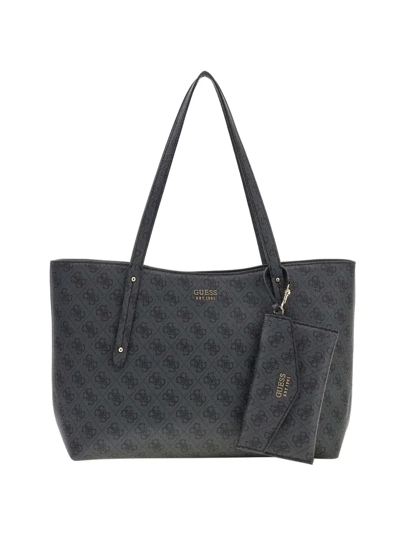 Borsa a Mano Guess Brenton - Nero