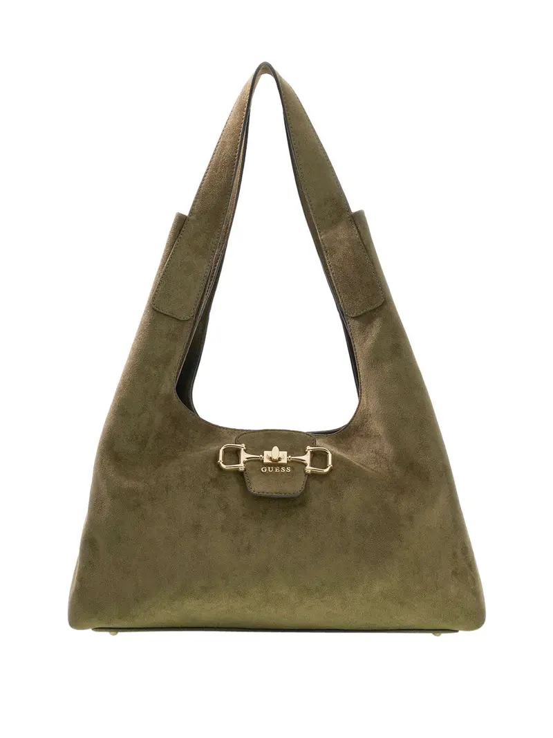 Borsa a Mano Guess Maxi Sunset Hobo - Oliva
