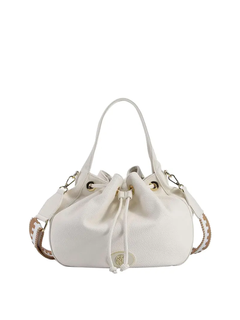 Borsa a Mano Hobo WhyNot - Bianco