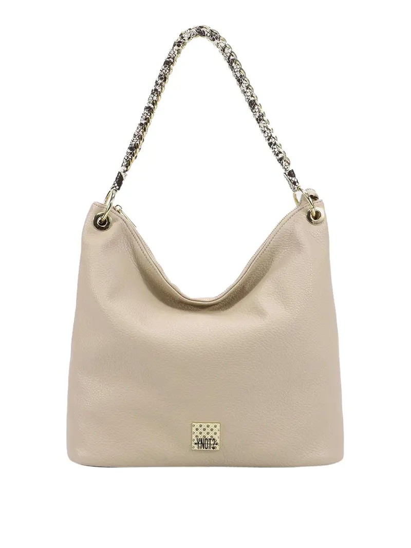 Borsa a Mano Hobo WhyNot - Crema