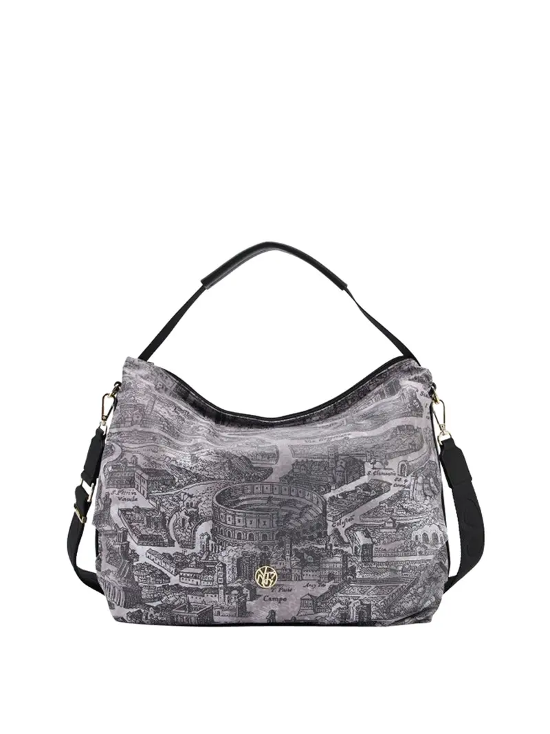 Borsa a Mano Hobo WhyNot - Nero