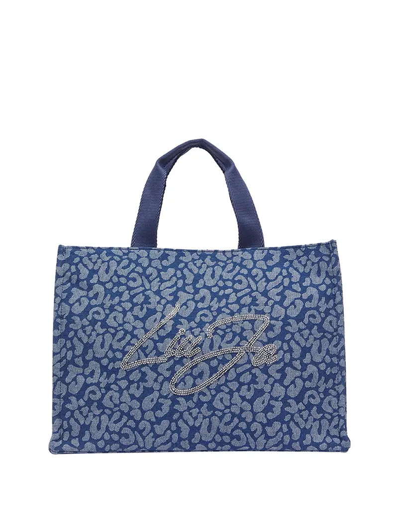 Borsa A Mano Liu Jo Animalier - Blu Denim