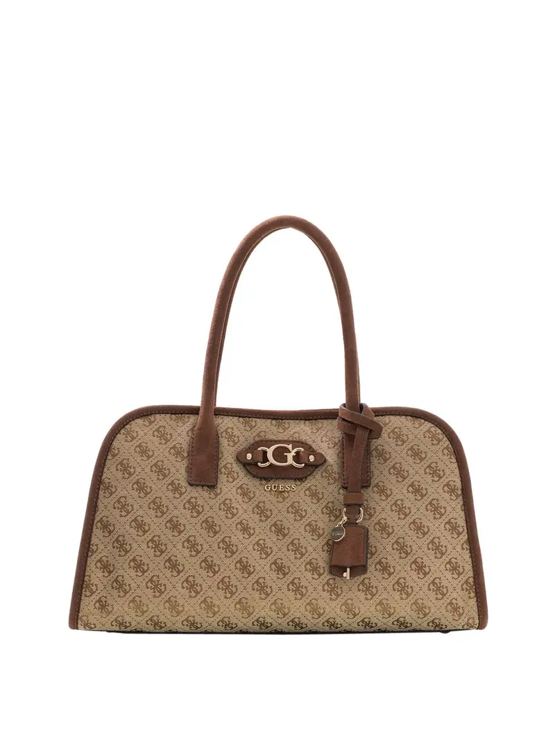 Borsa A Mano Samantha Girlfriend Guess - Marrone/Beige