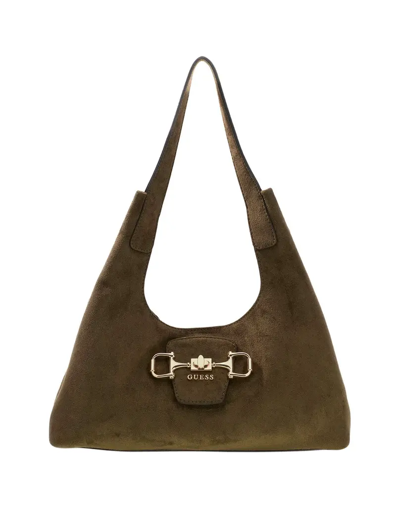 Borsa a Mano Sunset Small Hobo Guess - Oliva
