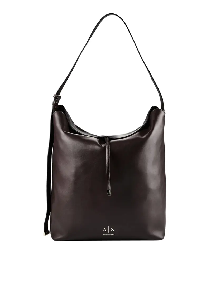 Borsa A Tracolla Armani Exchange - Marrone