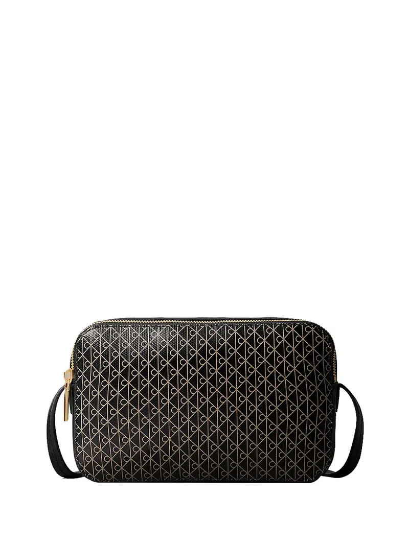 Borsa A Tracolla Calvin Klein Elongated Camera - Nero