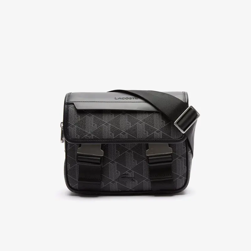 Borsa a tracolla con patta e clip The Blend