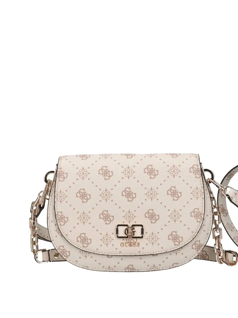 Borsa A Tracolla Guess Emelie - Crema