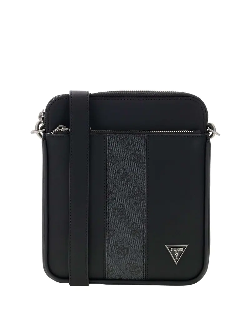 Borsa A Tracolla Guess Sydney Flat Nero