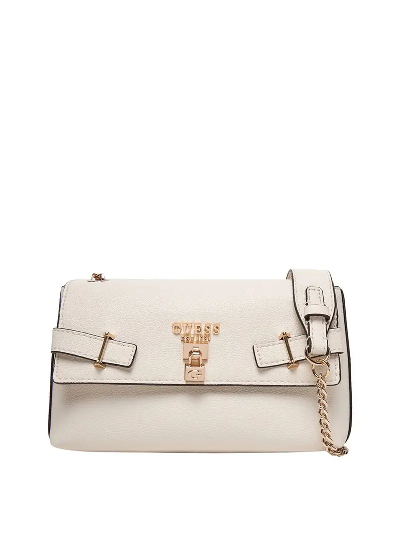 Borsa a Tracolla Guess Yesba Convertible Xbody Flap - Bianco