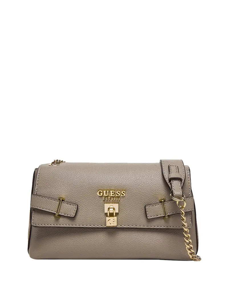 Borsa a Tracolla Guess Yesba Convertible Xbody Flap - Grigio