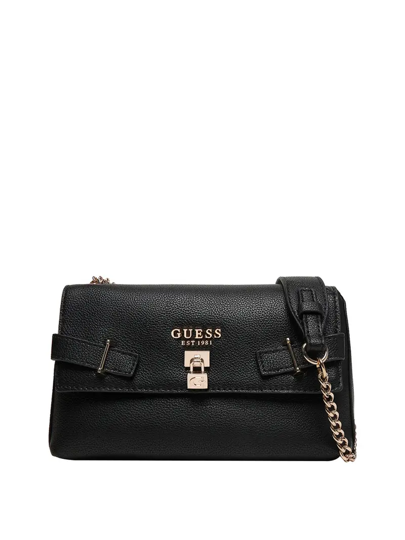 Borsa a Tracolla Guess Yesba Convertible Xbody Flap - Nero