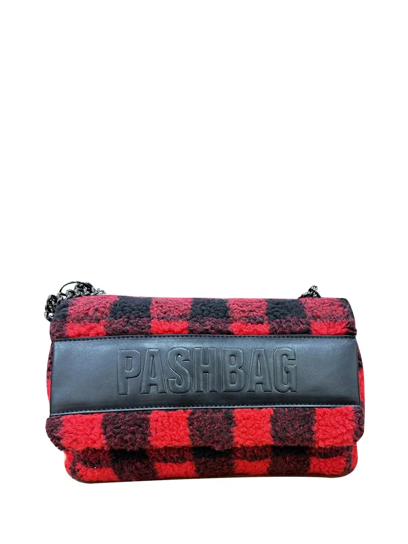 Borsa a Tracolla Layla Pashbag - Rosso/Nero