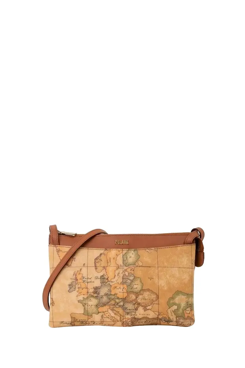 Borsa A Tracolla Media Donna Geo Classic Naturale