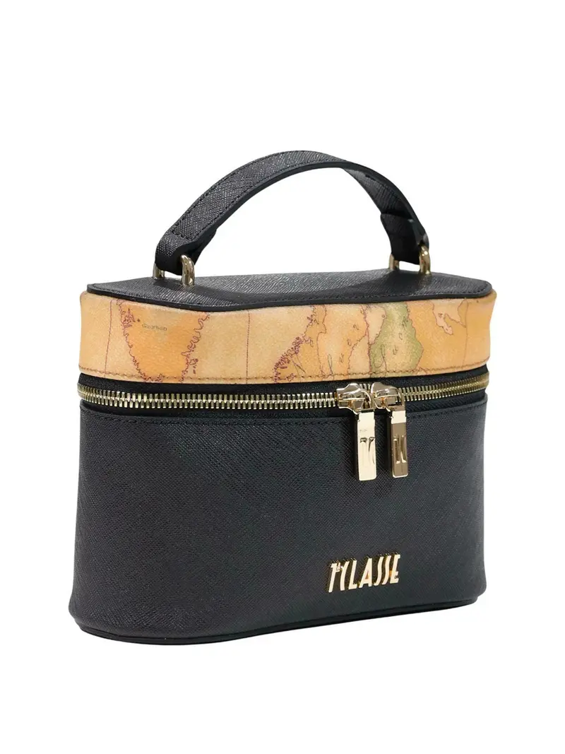 Borsa A Tracolla Tracollina Vanity Alviero Martini Nero