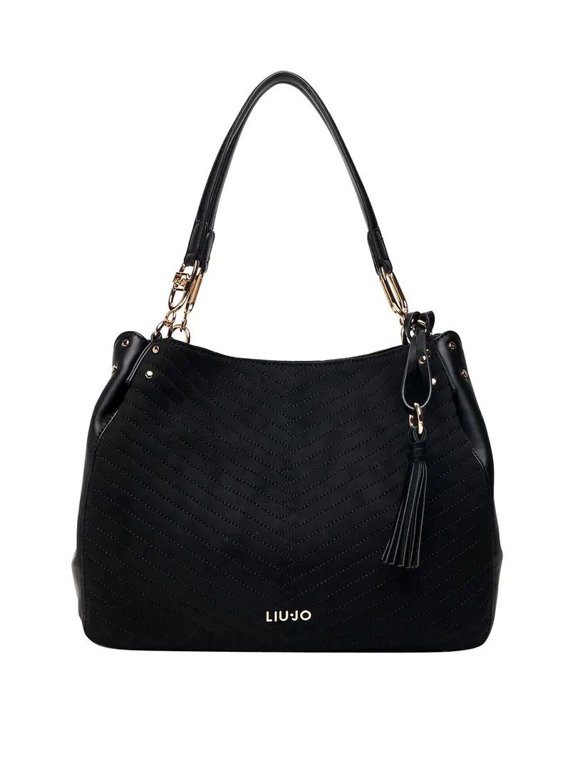 Borsa Cirry M Satchel Liu Jo - Nero