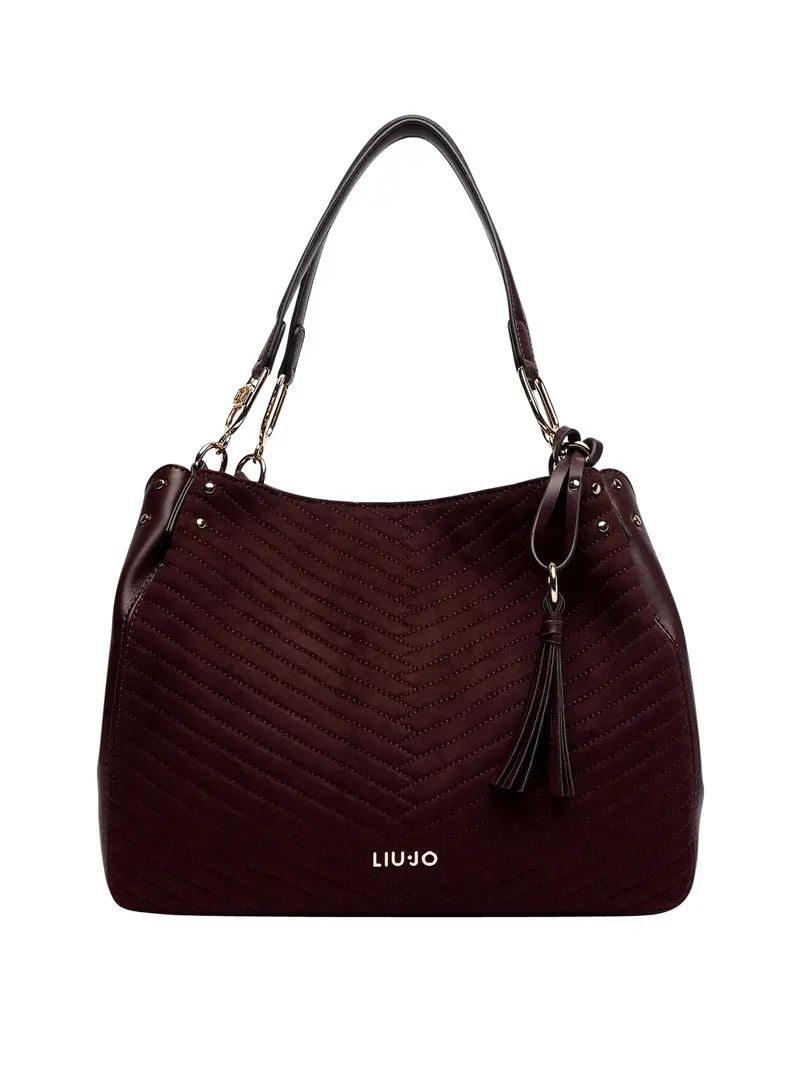 Borsa Cirry M Satchel Liu Jo - Red Aubergine