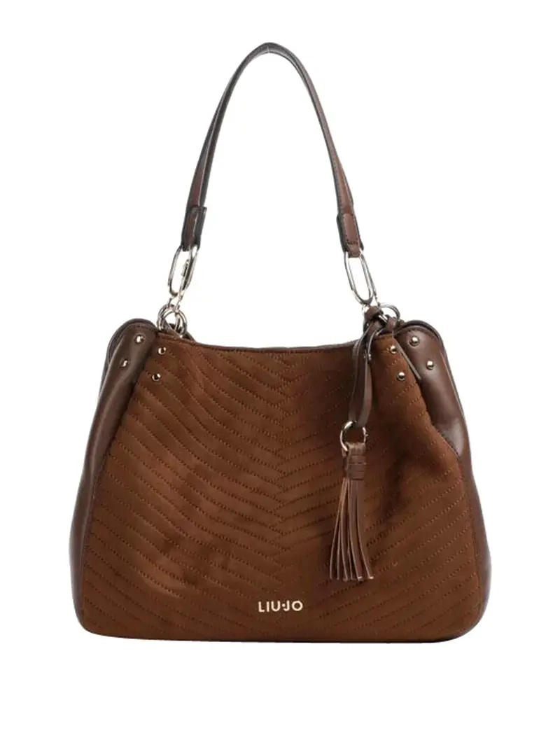 Borsa Cirry M Satchel Liu Jo - Tabacco