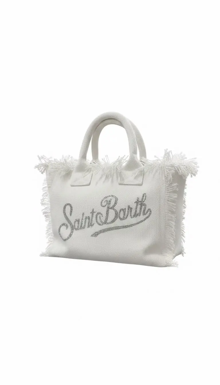 Borsa Colette in canvas con strass