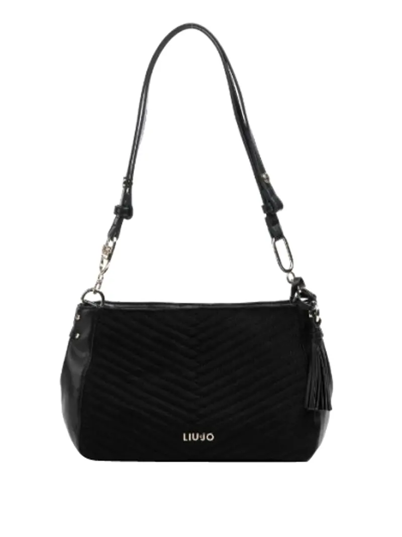 Borsa Crossbody M Cirry Liu Jo - Nero