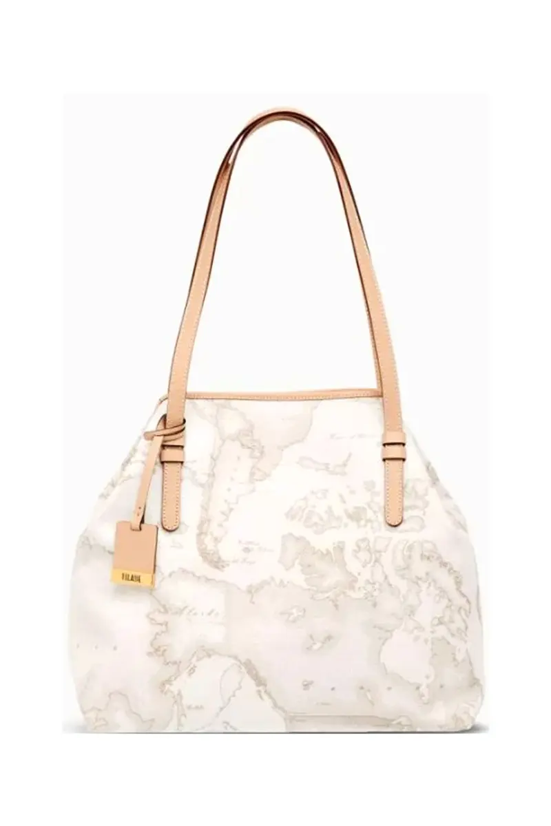 Borsa Geo A Spalla Media Bianco