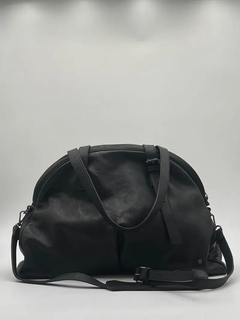 borsa grande con maici e tracolla