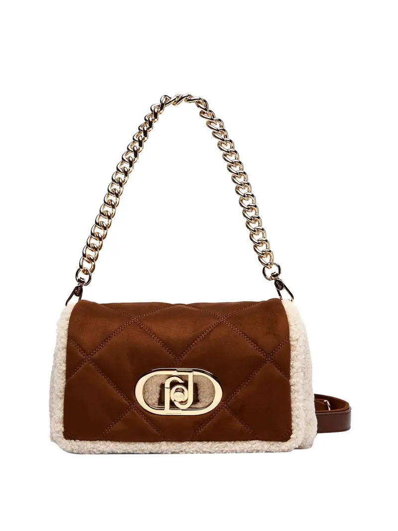 Borsa LaPuffy In Teddy Liu Jo - Crema