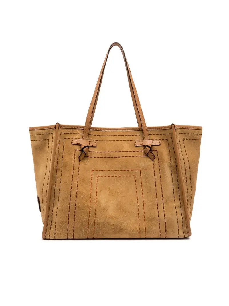 borsa marcella grande camoscio impunturato