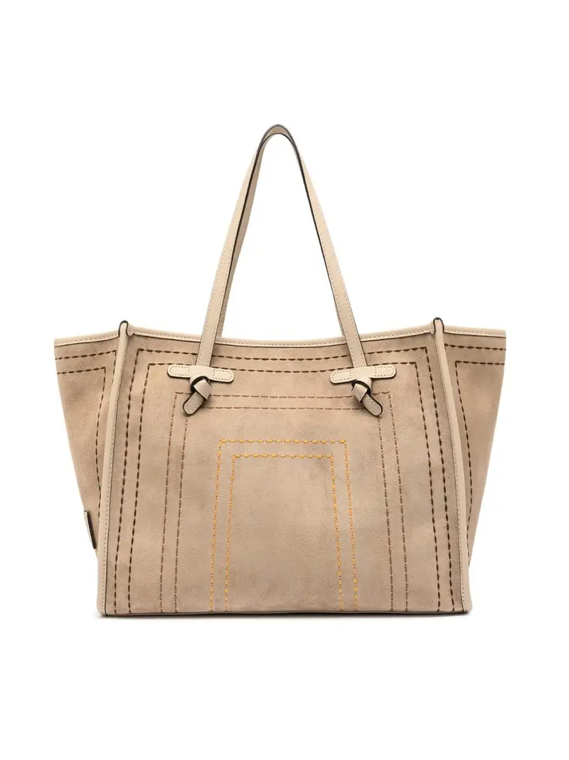 borsa marcella grande camoscio impunturato