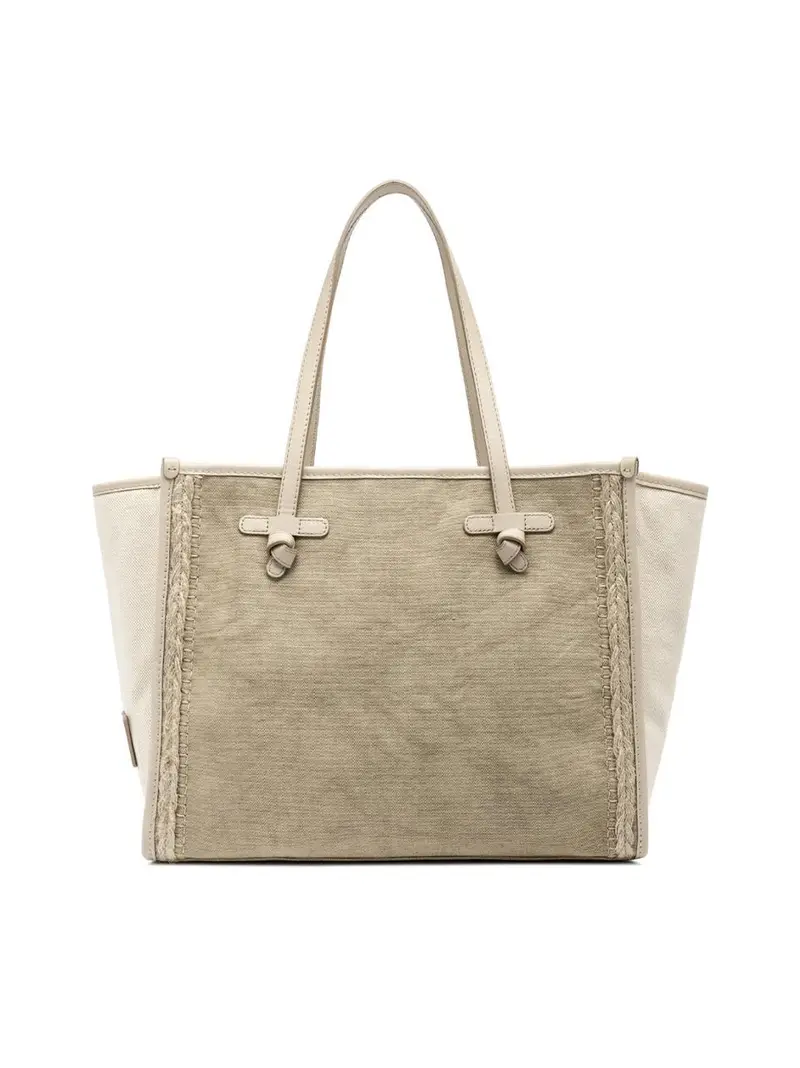 borsa marcella grande canvas delave'