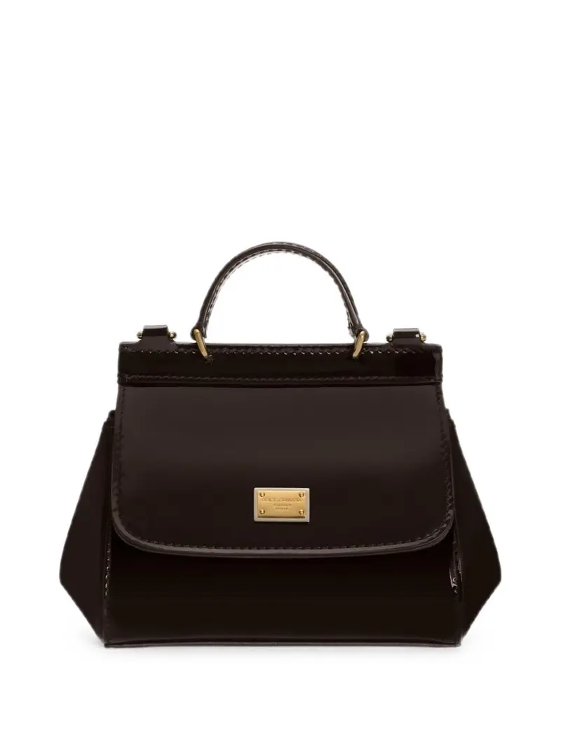 Borsa marrone scuro per bambina