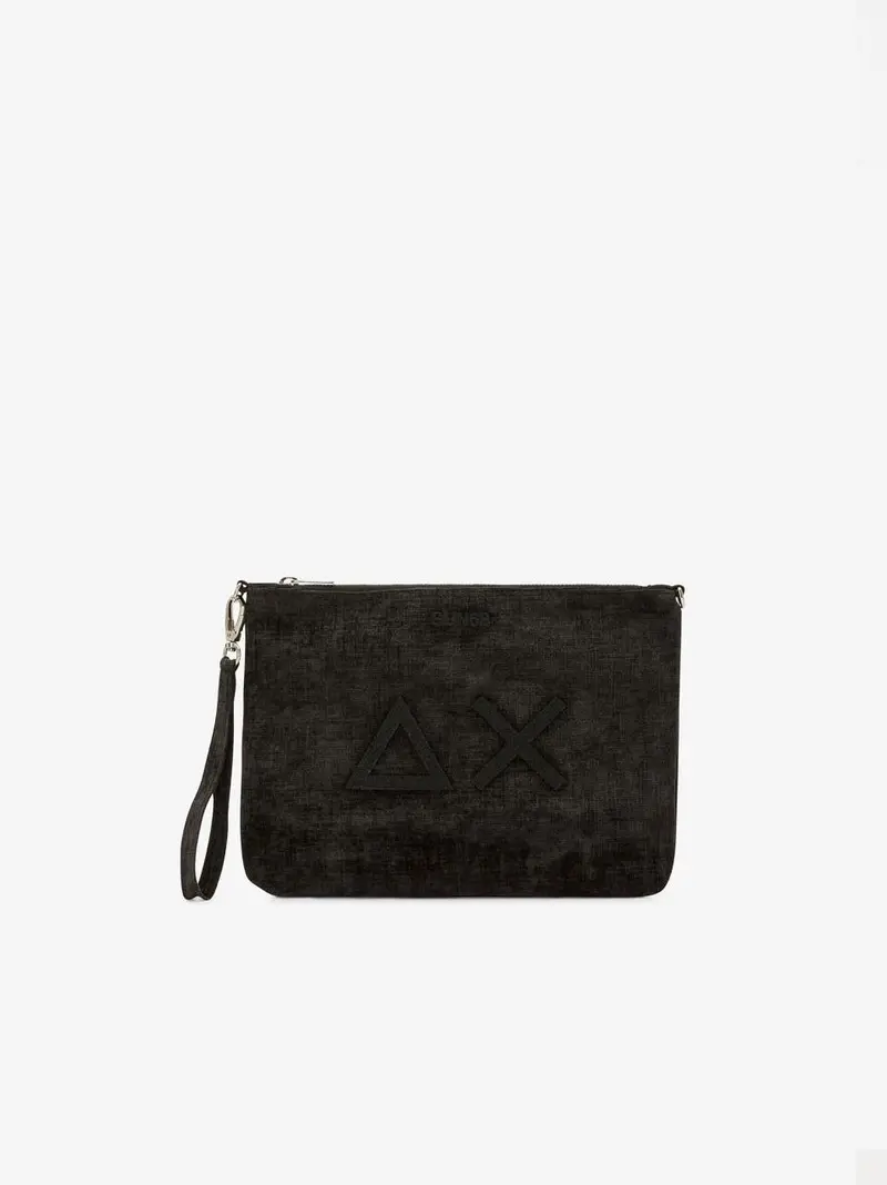borsa pochette back velvet