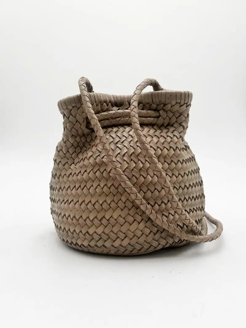 borsa secciello intrecciato