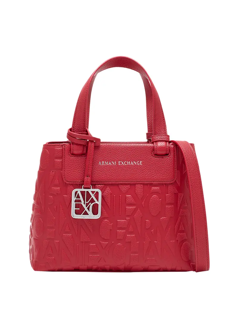 Borsa Shopper Armani Exchange - Rosso