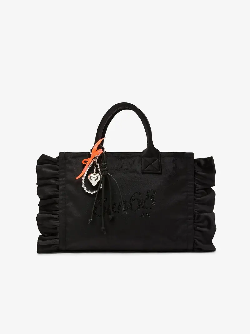 borsa shopper  con rouches