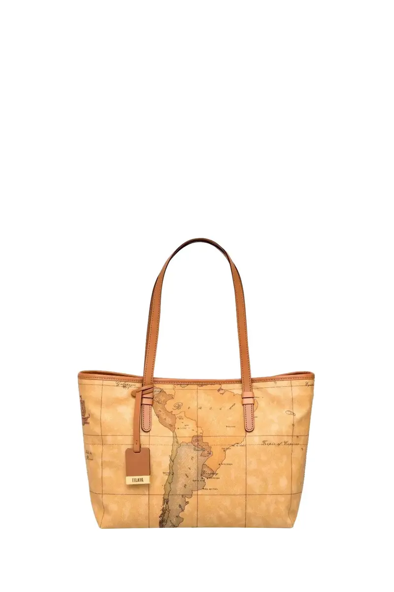 Borsa Shopper Donna Media Geo Classic Naturale