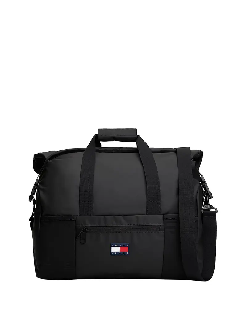 Borsone Tommy Hilfiger In Ripstop - Nero