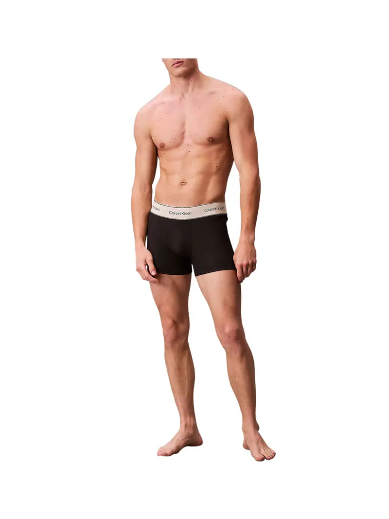 Boxer Calvin Klein Aderenti In Confezione Da 3 - Nero