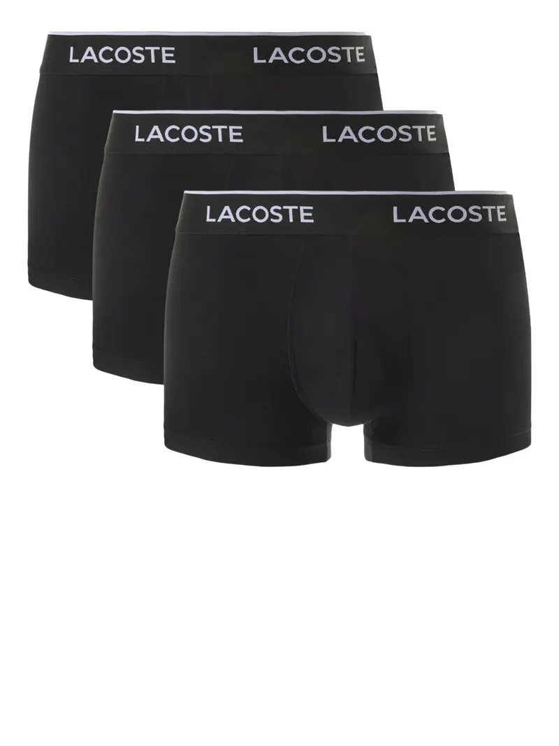 Boxer Lacoste Box Da 3 Nero