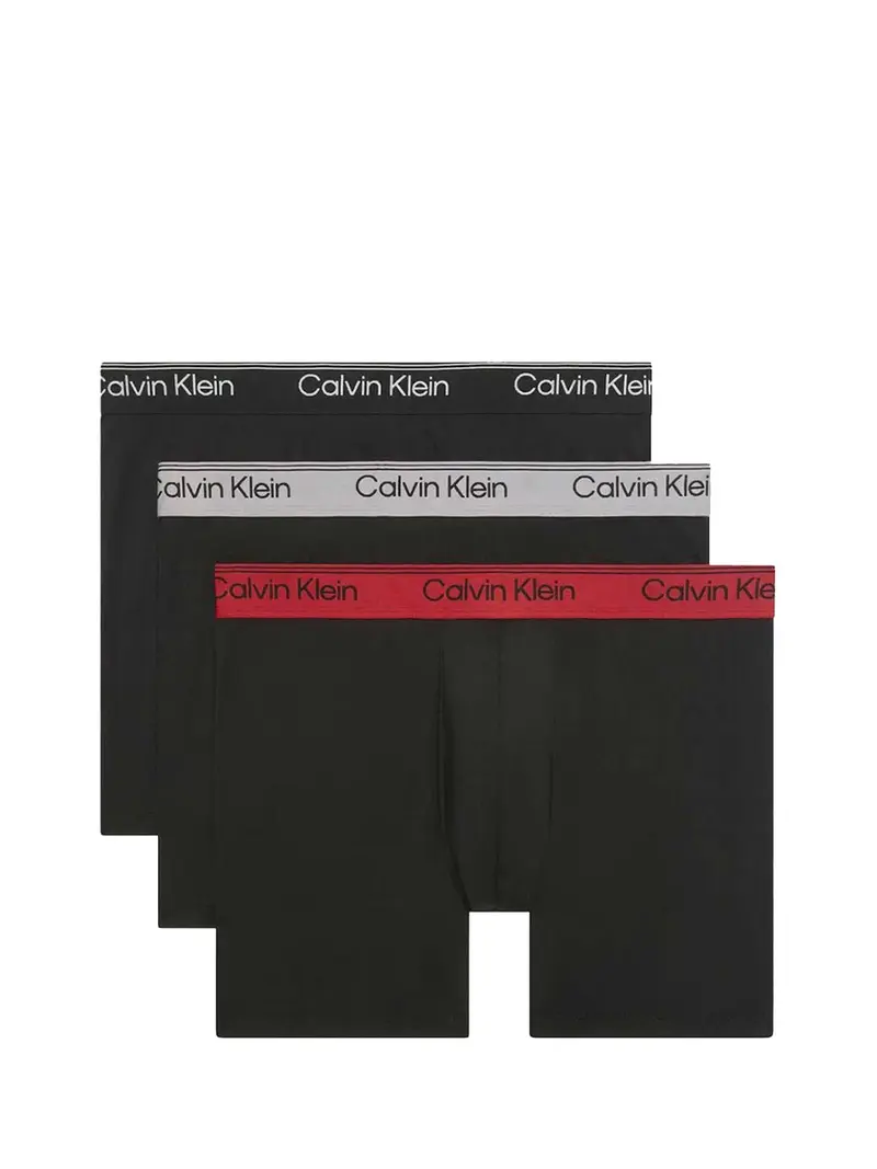 Boxer Relaxed Fit Calvin Klein 3-Pack - Nero