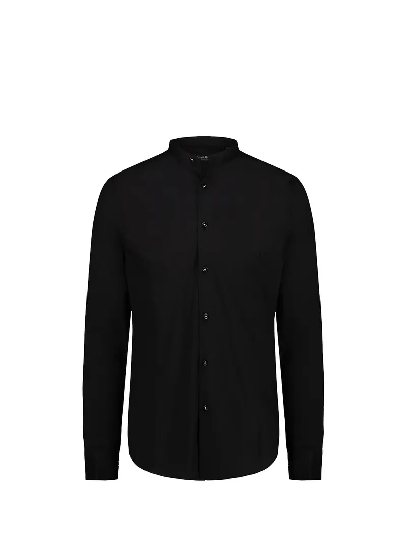 Brian Brome Camicia Uomo Nero