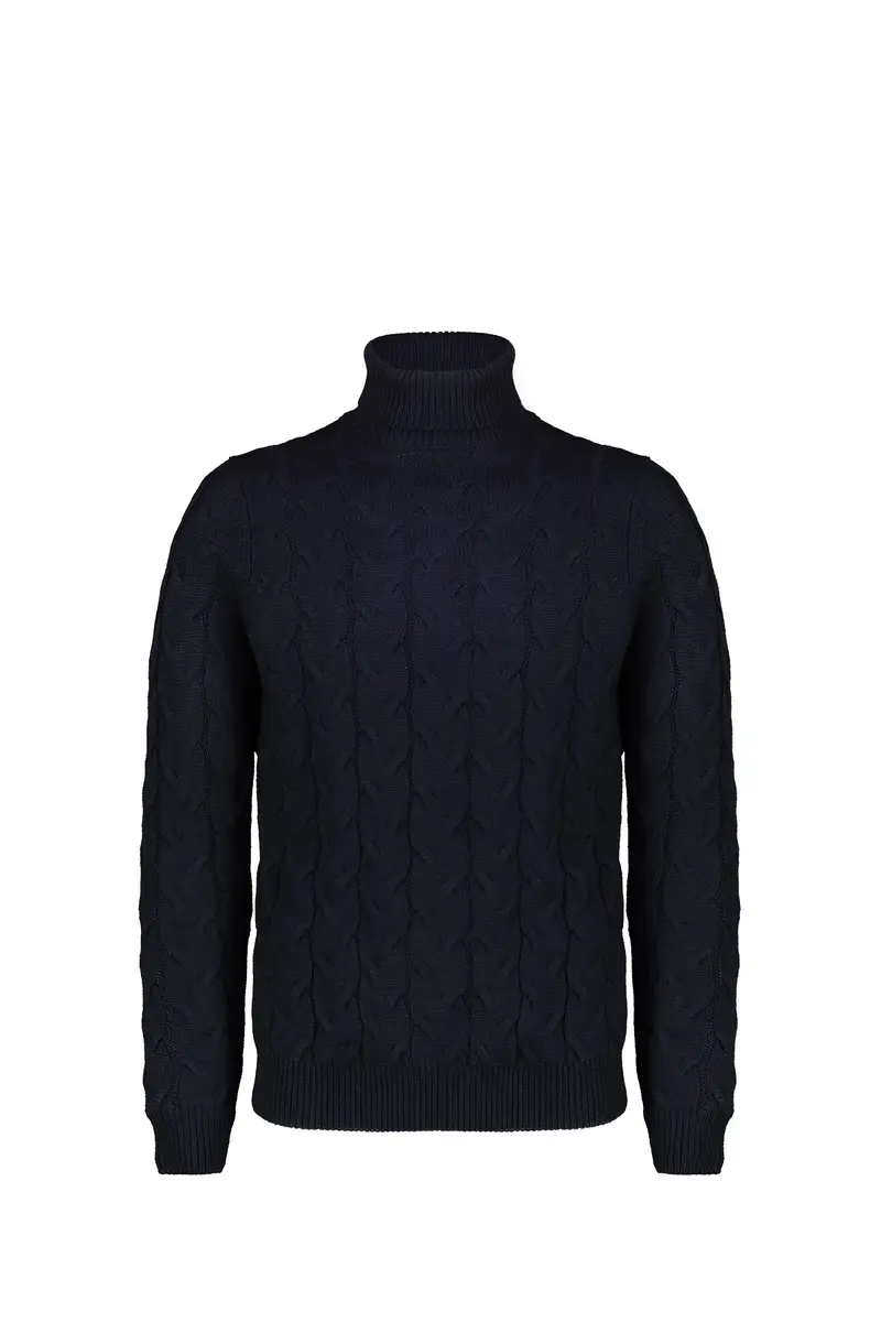 Brian Brome Maglia Uomo Blu
