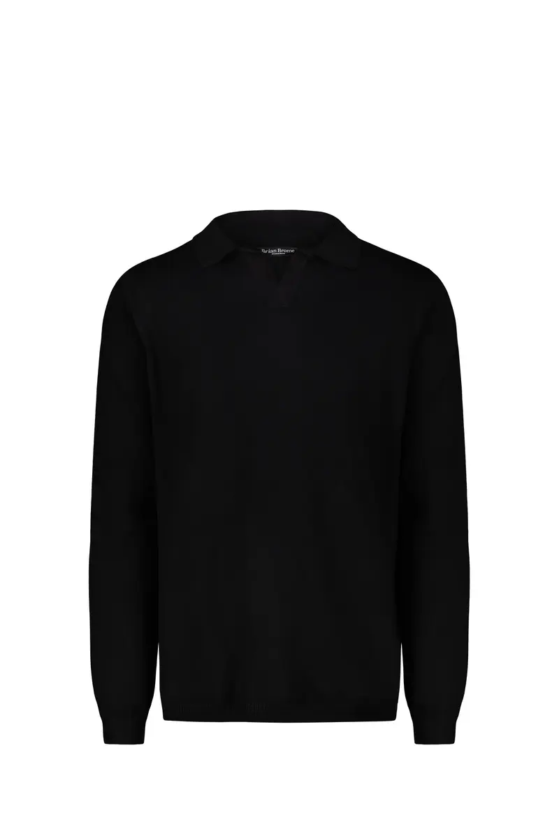Brian Brome Maglia Uomo Nero