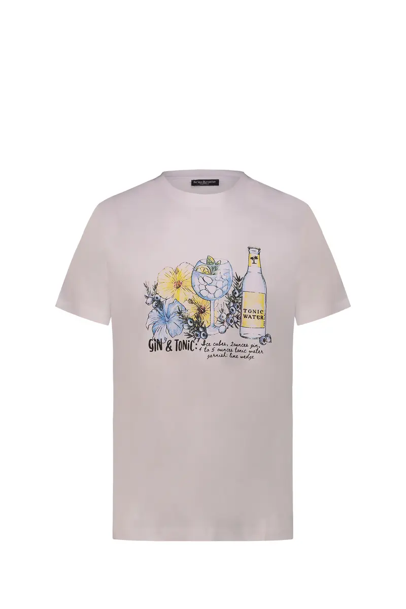 Brian Brome T-Shirt Uomo White - Bianco