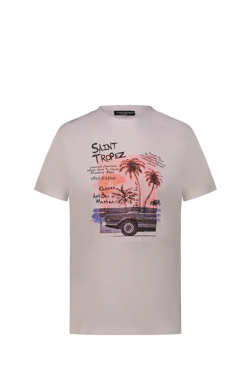 Brian Brome T-Shirt Uomo White - Bianco