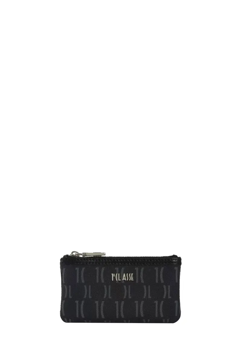 Bustina Portachiavi Donna Monogram Nero