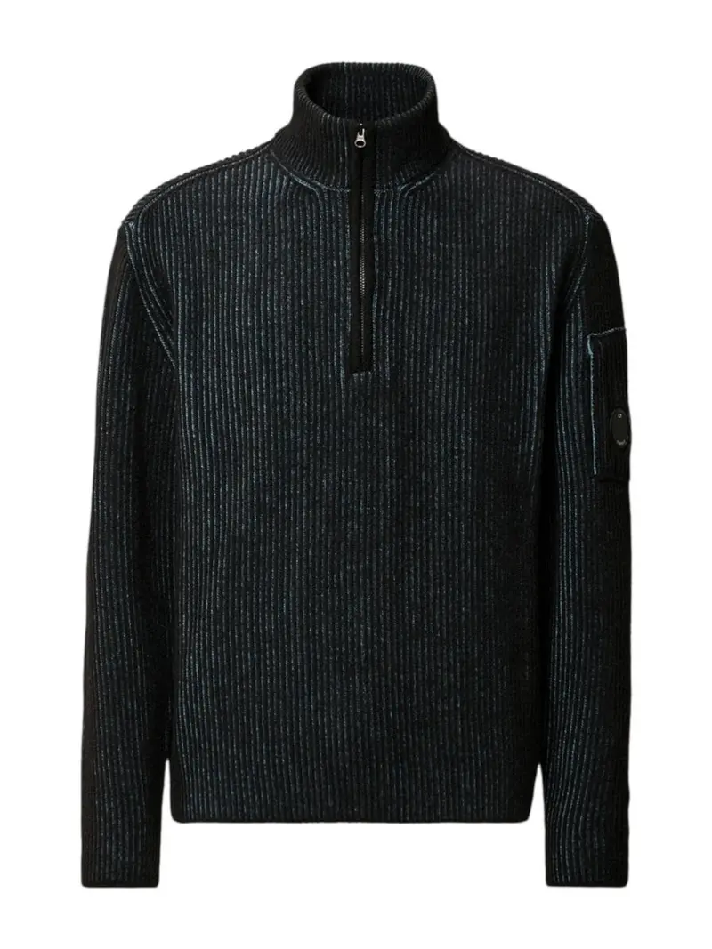 C.P. COMPANY Maglione Uomo 19CMKN257A006170A 815 815 - AEGEAN BLUE
